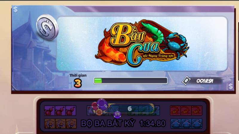 Cách Chơi Bầu Cua Cào VN88 Từ A Đến Z 7 Cược bộ ba bất kỳ khi có cơ hội