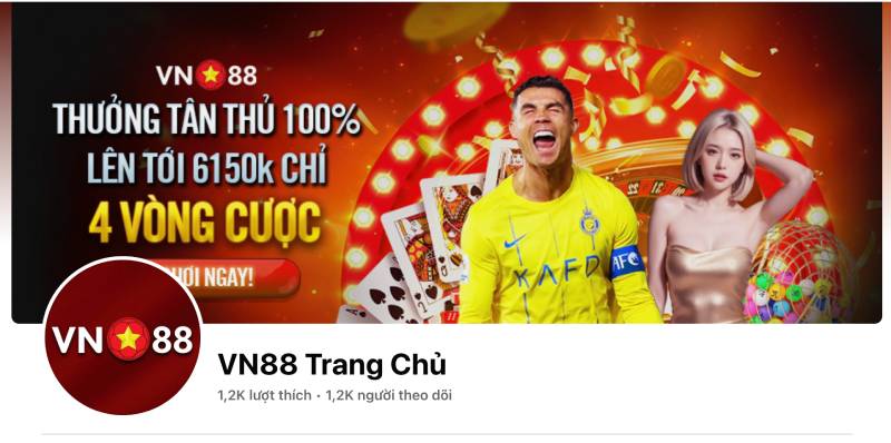Liên Hệ 5 Fanpage Facebook VN88 – Cập nhật tin tức & nhận hỗ trợ