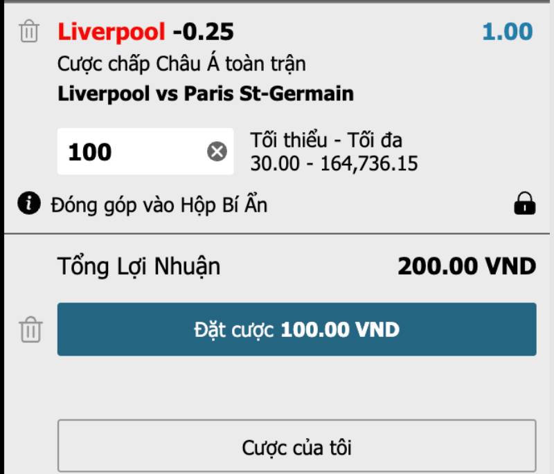 Cách Tính Kèo Bóng Đá: Bí Kíp Giúp Bạn Thắng Lớn Khi Cá Cược 3 Kèo chấp 0.25 (1/4 trái)