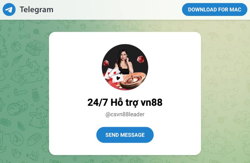 Liên Hệ 2 Liên hệ qua Telegram – Hỗ trợ nhanh chóng, tiện lợi